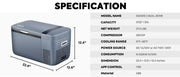 GO20 Dual Zone 12V Portable Freezer| ICECO | 20 LT Inca Overland Outfitters
