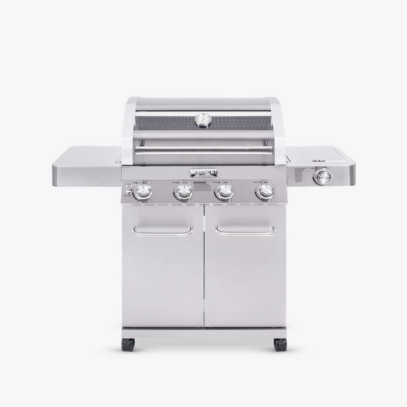 41847NG | Stainless Natural/Propane Gas Grill Monument Grills
