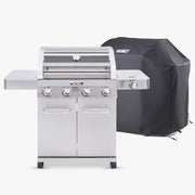 41847NG | Stainless Natural/Propane Gas Grill Monument Grills