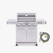 41847NG | Stainless Natural/Propane Gas Grill Monument Grills