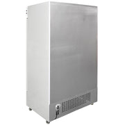 44" White Swing Commercial Glass Door Merchandiser Refrigerator - 35 cu ft - CulinaryProfis