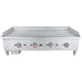 47" Standard Duty Commercial Countertop Gas Griddle with Thermostatic Controls - 120,000 BTU - CulinaryProfis