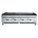 48 in. Commercial 4 - Burner Natural Gas Charbroiler with 120,000 BTU in Stainless - Steel KM - GCB4 - 48M) - CulinaryProfis