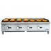 48 in. Commercial 4 - Burner Natural Gas Charbroiler with 120,000 BTU in Stainless - Steel KM - GCB4 - 48M) - CulinaryProfis