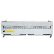48 in. Commercial 4 - Burner Natural Gas Charbroiler with 120,000 BTU in Stainless - Steel KM - GCB4 - 48M) - CulinaryProfis