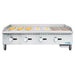 48 in. Natural Gas 4 - Burner Griddle with 120,000 BTUs in Stainless - Steel (KM - GG4 - 48M) - CulinaryProfis