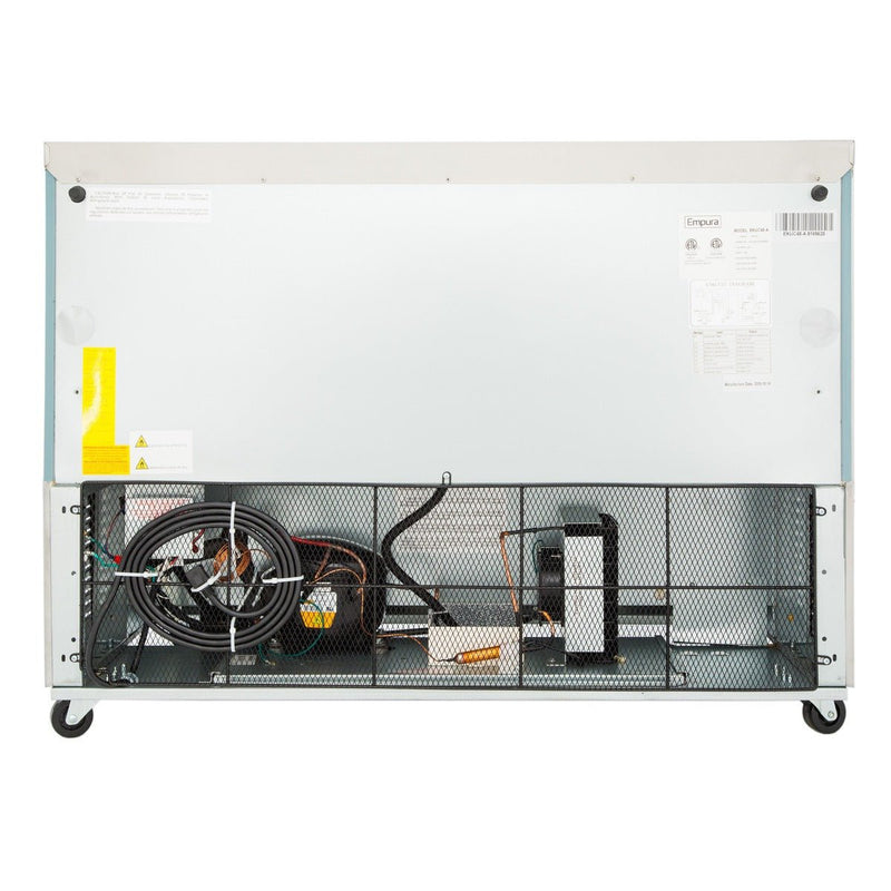 48" Two Door Commercial Undercounter Reach - In Refrigerator - CulinaryProfis