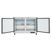 48" Two Door Commercial Undercounter Reach - In Refrigerator - CulinaryProfis