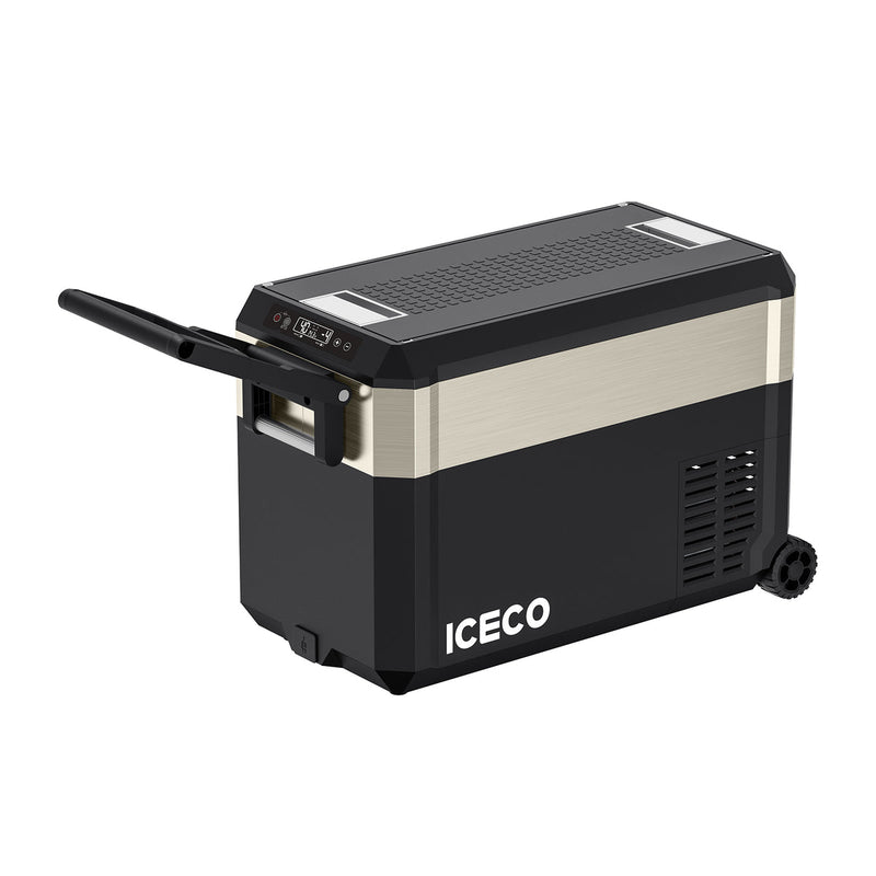 JP40 Pro Dual Zone Wheeled Portable Freezer- Golden | ICECO | 40 LT Inca Overland Outfitters