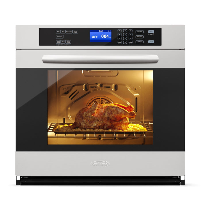 5 cu. ft. Stainless - Steel Electric Convection Oven, KM - WO30S - SS. - CulinaryProfis