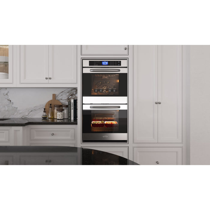 5 cu. ft. Stainless - Steel Premium Convection Double - Unit Wall Oven, KM - WO30D - SS. - CulinaryProfis