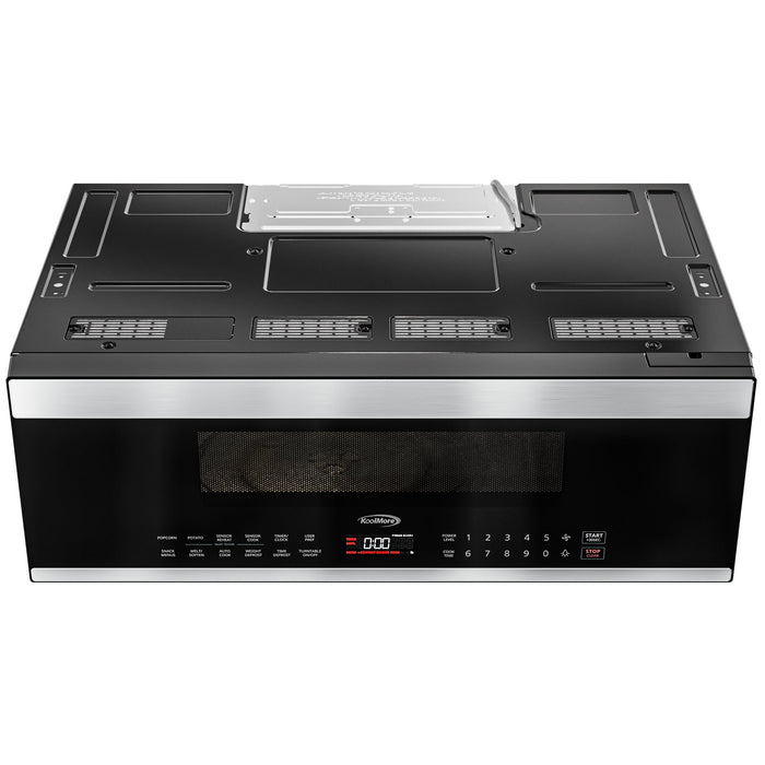 KoolMore Over-the-Range Low Profile Microwave – 1.2 cu. ft. KM-MLPOT-1SS