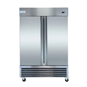 54" Commercial 2 Door Reach - In Freezer - CulinaryProfis
