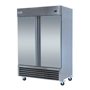 54" Commercial 2 Door Reach - In Refrigerator - CulinaryProfis