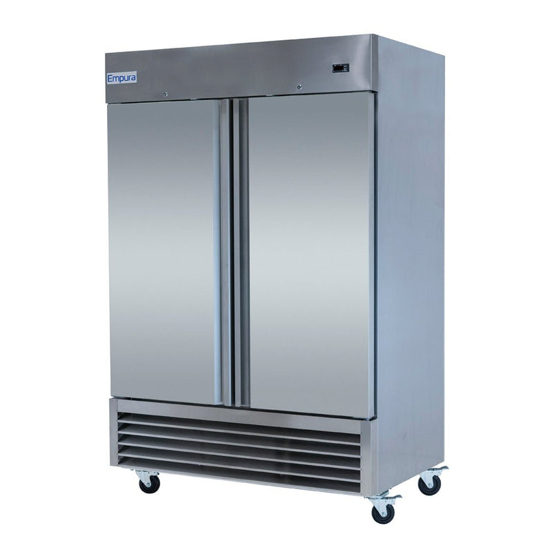 54" Commercial 2 Door Reach - In Refrigerator - CulinaryProfis