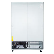 54" Commercial 2 Glass Door Reach - In Freezer - CulinaryProfis