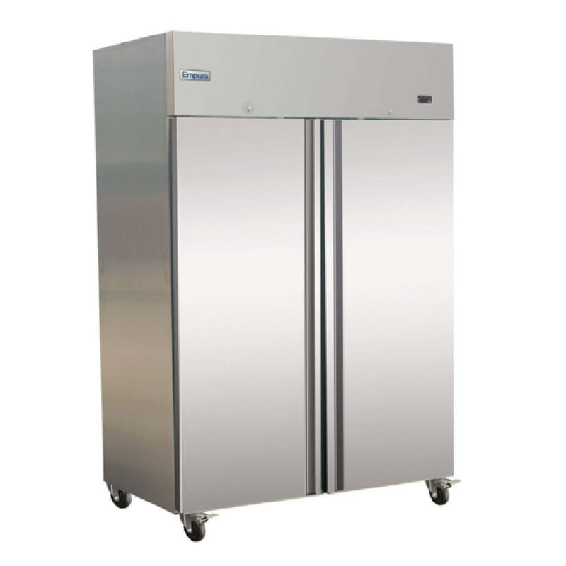 54" Commercial Stainless Steel 2 Door Reach - In Refrigerator - CulinaryProfis