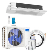 MRCOOL® DIY Hyper Heat 12K Ceiling Cassette Mini Split System Bundle — 5th Gen — Pre-Charged QuickConnect Line Set — 208/230V MRCOOL®