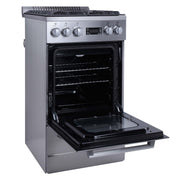 Avanti DGR20P3S cooktop detail