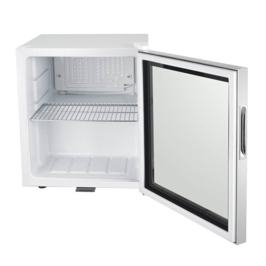 Whynter - 62 Can Capacity Stainless Steel Beverage Refrigerator with Lock | BR-062WS