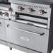 60 in. 6 Burner Commercial Natural Gas Range with 24 in. Griddle and Broiler (KM - CRGB60 - NG) - CulinaryProfis