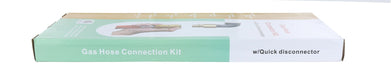 60" Mobile Gas Connector Hose Kit with Quick Disconnector - CulinaryProfis