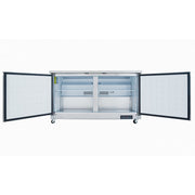 61" Two Door Commercial Undercounter Reach - In Refrigerator - CulinaryProfis