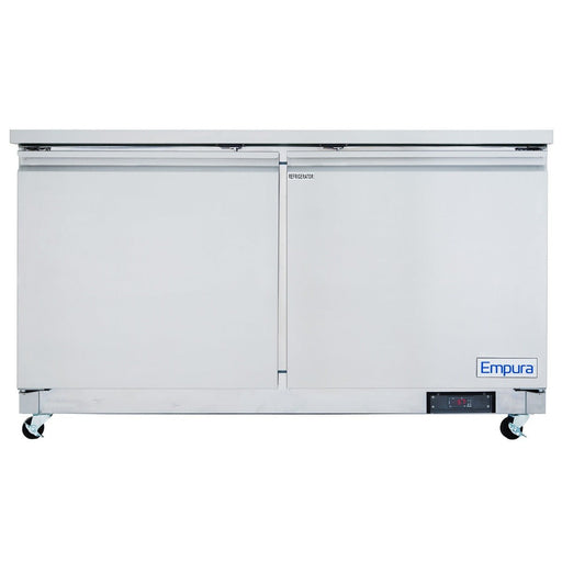 61" Two Door Commercial Undercounter Reach - In Refrigerator - CulinaryProfis