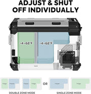 APL55 Dual Zone 12 Volt Fridge | ICECO | 55 LT Inca Overland Outfitters