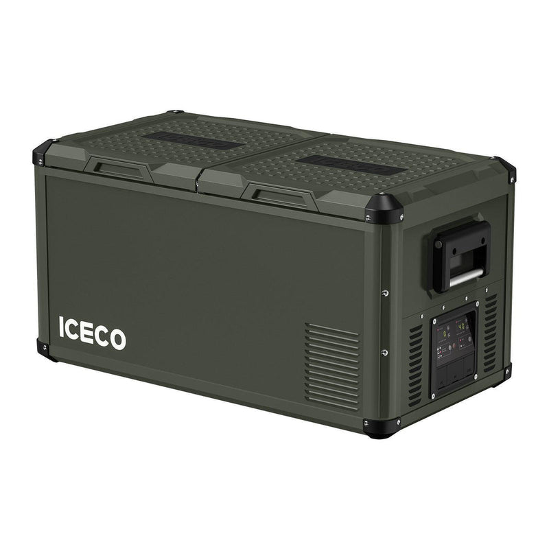VL75ProD Olive 12V Heavy Duty Fridge Freezer | ICECO | 75 LT Inca Overland Outfitters