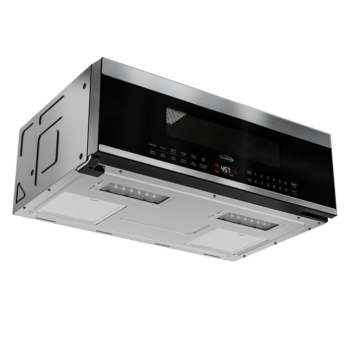 KoolMore Over-the-Range Low Profile Microwave – 1.2 cu. ft. KM-MLPOT-1SS