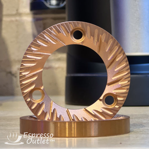 Turin DF64 Cast Lab Sweet / Red Speed Coated SSP Burrs V3 Espresso Outlet LLC