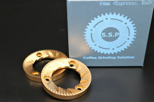 Turin DF64 SSP HU (High Uniformity) Burr Set Upgrade Espresso Outlet LLC