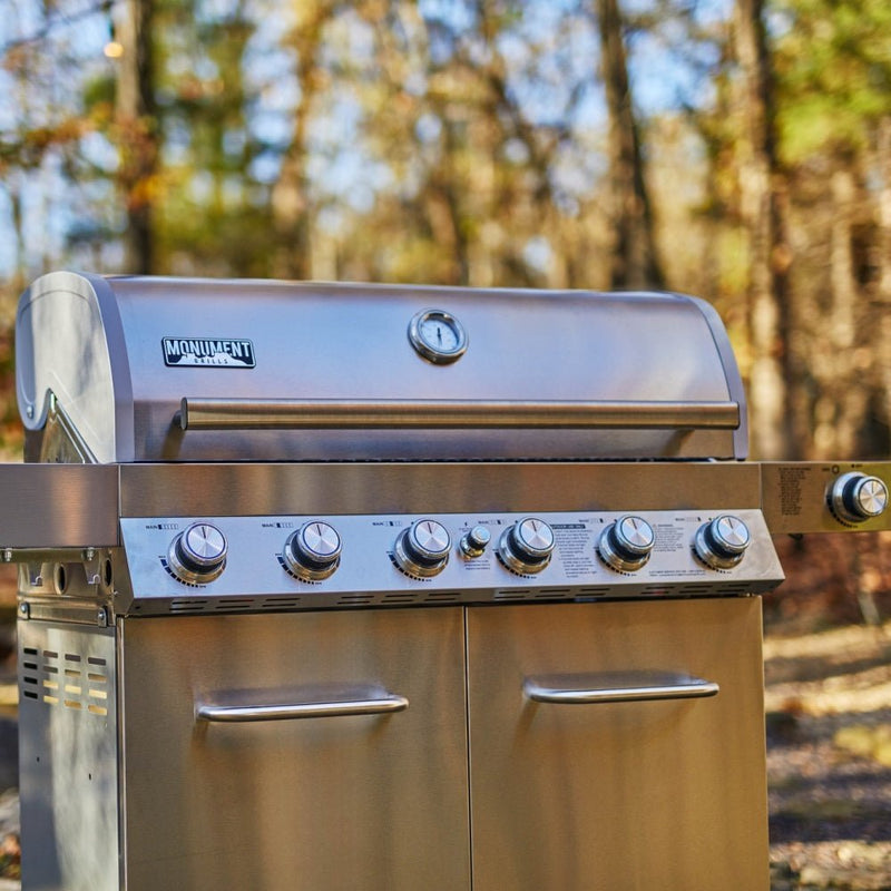 77352 | Full Stainless Propane Gas Grill Monument Grills