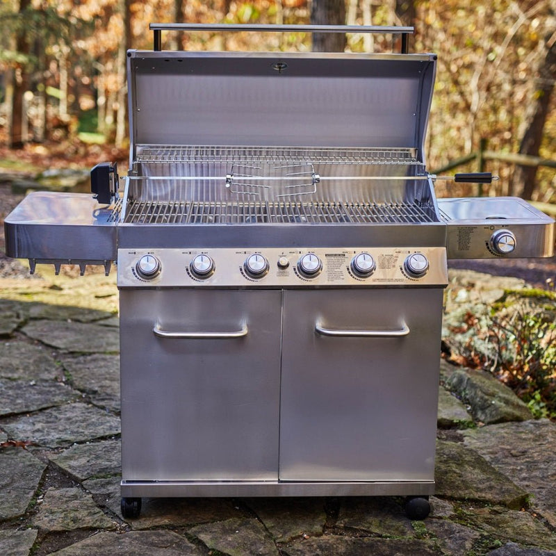 77352 | Full Stainless Propane Gas Grill Monument Grills