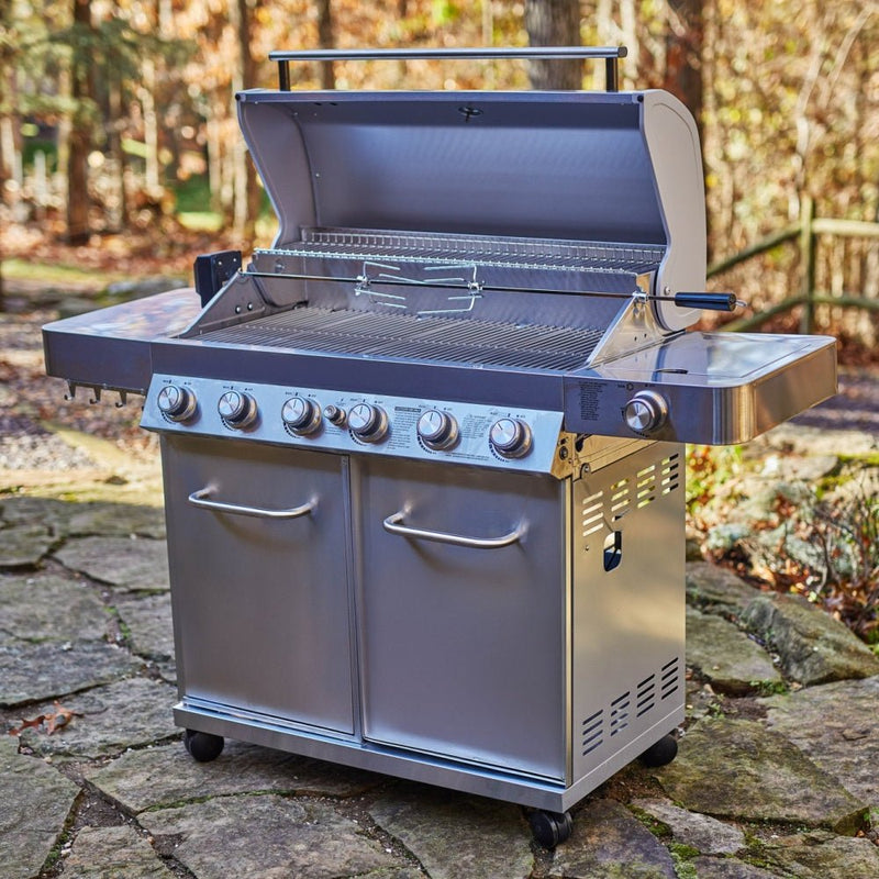 77352 | Full Stainless Propane Gas Grill Monument Grills