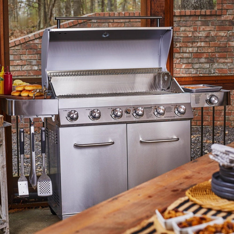77352 | Full Stainless Propane Gas Grill Monument Grills