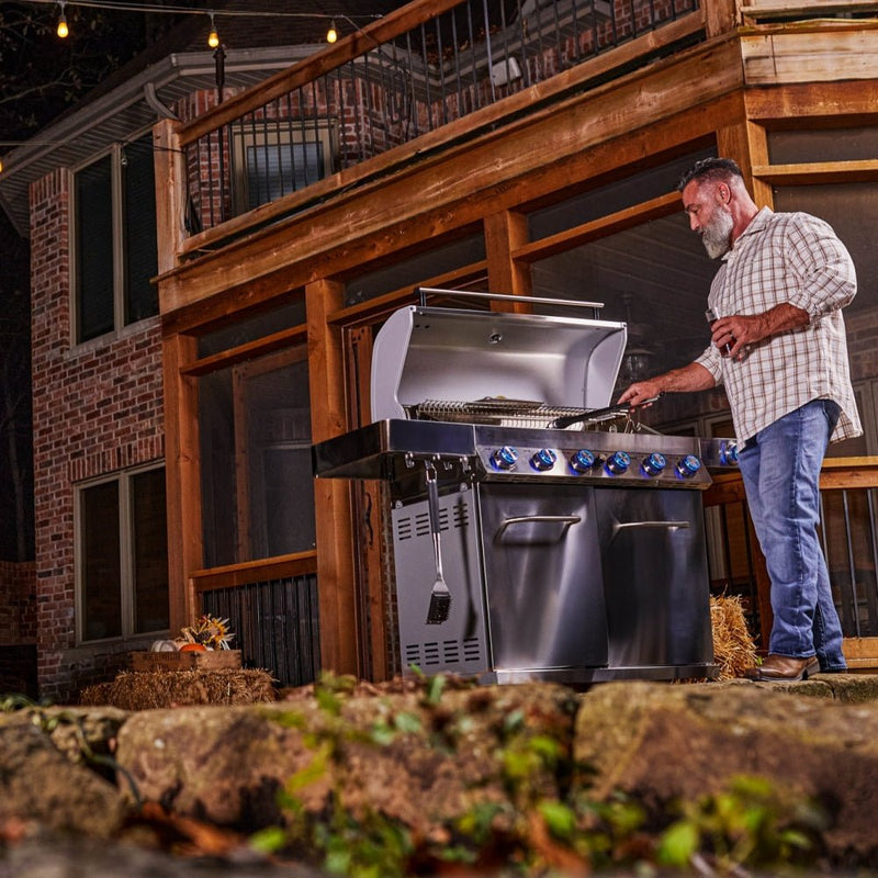 77352 | Full Stainless Propane Gas Grill Monument Grills