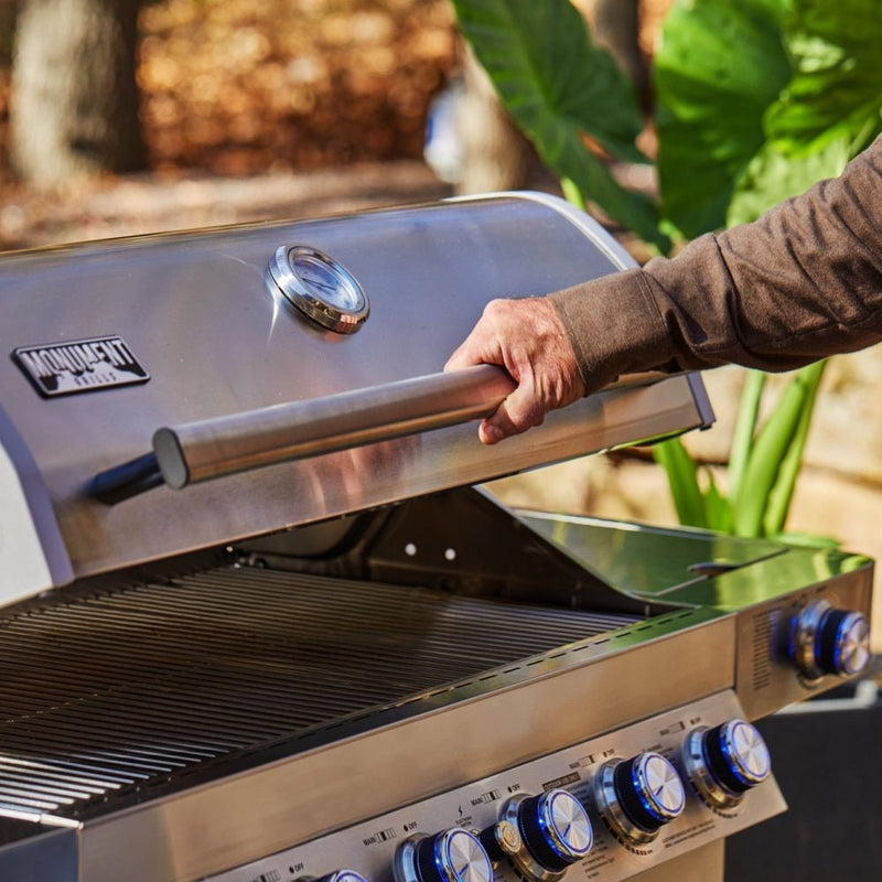 77352 | Full Stainless Propane Gas Grill Monument Grills