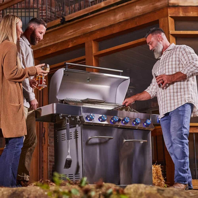 77352 | Full Stainless Propane Gas Grill Monument Grills