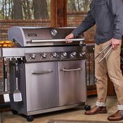 77352 | Full Stainless Propane Gas Grill Monument Grills