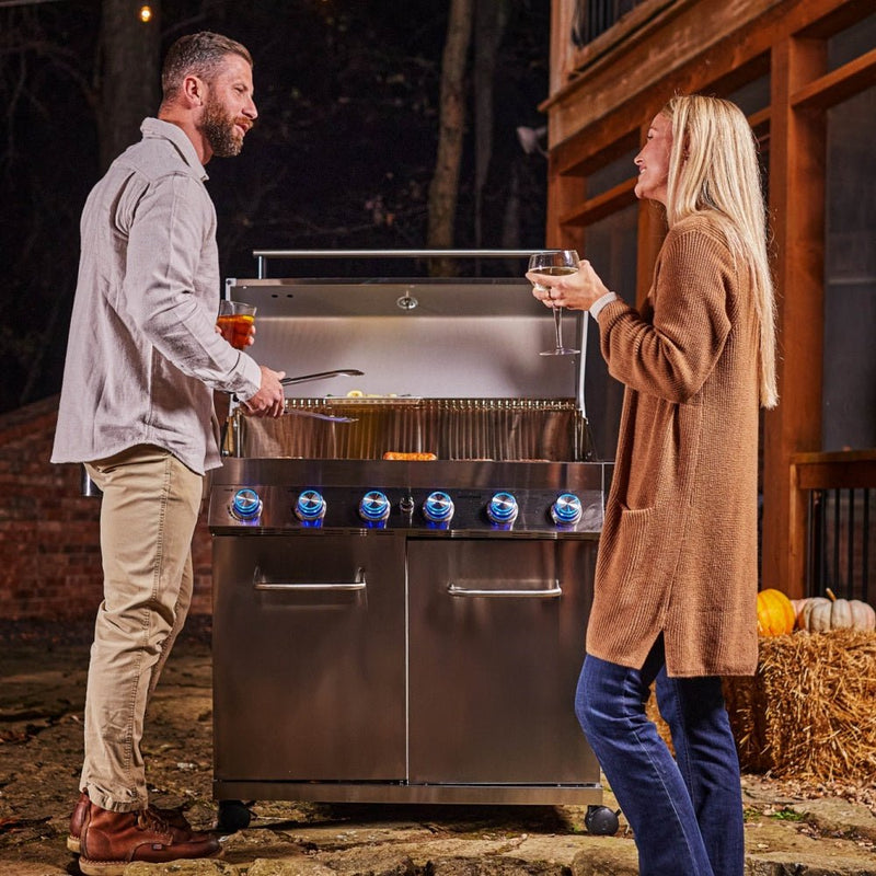 77352 | Full Stainless Propane Gas Grill Monument Grills