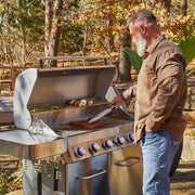 77352 | Full Stainless Propane Gas Grill Monument Grills