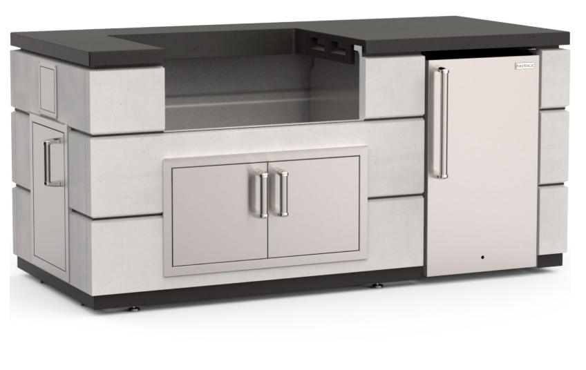 Fire Magic Contemporary 77 Inch Island Bundle