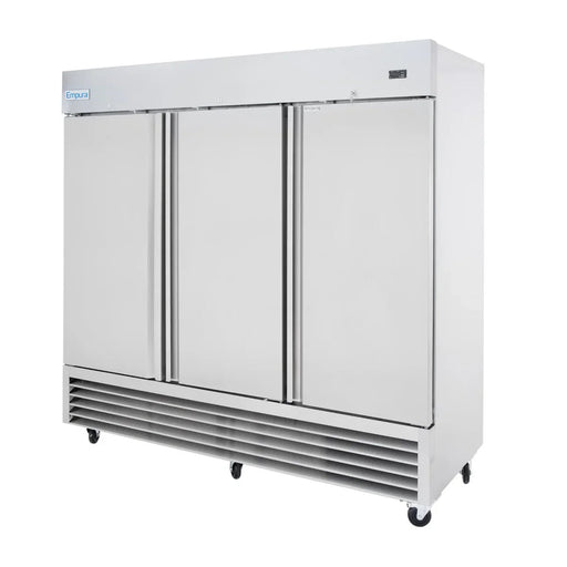 81" Commercial 3 Door Reach - In Freezer - CulinaryProfis