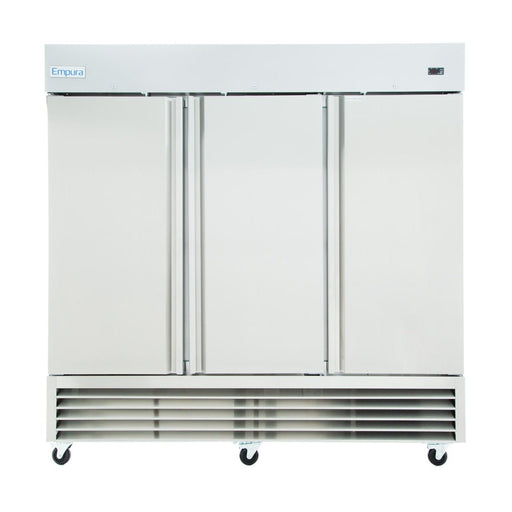 81" Commercial 3 Door Reach - In Freezer - CulinaryProfis