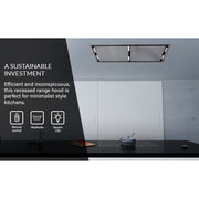 FORNO Arezzo - 44" Ceiling Range Hood with Perimetric Heat, Odor, Gases and Steam  Air Capture, FRHRE5312-44 FORNO