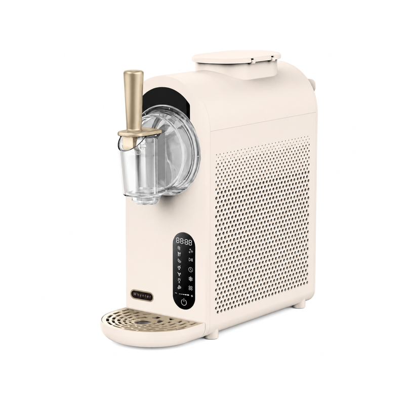 Whynter ICS-167-GW 7-in-1 Soft Serve Ice Cream & Slushy Maker | 1.6 Qt Built-in Compressor, 5 Firmness Levels, Touch Control Whynter