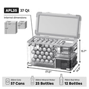 APL35 Dual Zone Aluminum Fridge refrigerator| ICECO | 35 LT Inca Overland Outfitters
