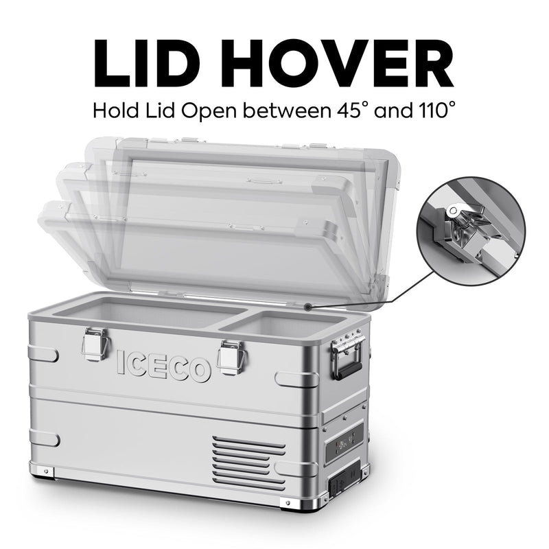 APL35 Dual Zone Aluminum Fridge refrigerator| ICECO | 35 LT Inca Overland Outfitters